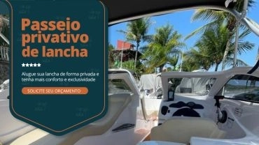 Passeio Privativo de Lancha
